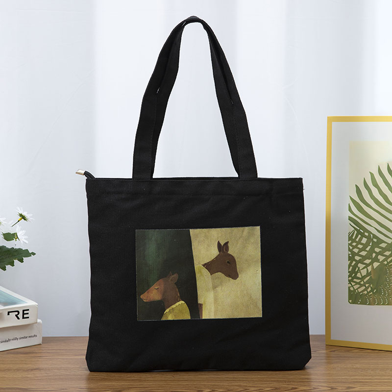 Shopping Canvas Bag with Logo